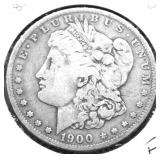 1900 O MORGAN DOLLAR  F