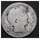 1894 O BARBER HALF DOLLAR G