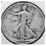 1934 WALKING HALF DOLLAR VF