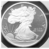 1/2 OZ .999 SILVER ROUND