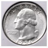 1956 SUPURB GEM WASHINGTON QUARTER