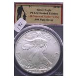 2010 PCGS LIMITED  EDITION SILVER EAGLE