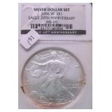2006 W NGC MS69 SILVER EAGLE