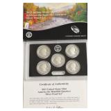 2013 SILVER PROOF QUARTER SET