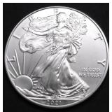 2021 SILVER EAGLE GEM