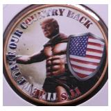1 OZ .999 COPPER  ROUND