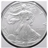 2021 SILVER EAGLE GEM