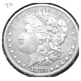 1883 MORGAN DOLLAR XF