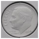 1964 PROOF ROOSEVELT DIME