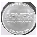 1 OZ .999 SILVER ROUND