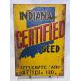 Indiana Certified Seed Advertising Sign