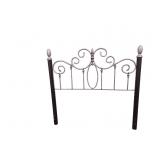 Metal King Size Headboard with Bed Frame