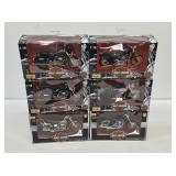 6 NIB Harley-Davidson Die Cast Motorcycles