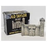 Old Taylor Whiskey Decanter with Original Box