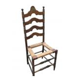 Primitive Ladder Back Chair