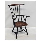 Wooden Windsor Style Doll Chair