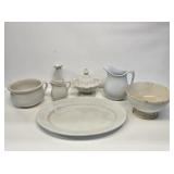 7 Pieces of Victorian Ironstone China