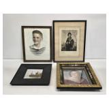 4 Framed Pictures