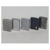 5 Customized Zippo Lighters