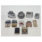 Assorted Cigarette & Parlor Lighters