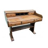 Mid Century Pine Writing Desk