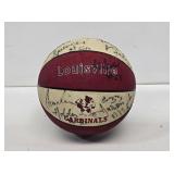 1986 Champs Louisville Cardinals Signed Basketball