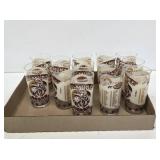 (13) 1977 Kentucky Derby Julep Glasses