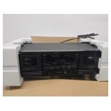 NIB Optimus SCT-55 Dual Cassette Deck