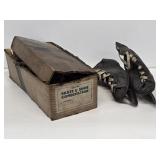 Early Ice Skates with Original Box
