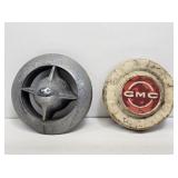 Studebaker Grille Bullet & GMC Hub Cap