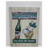 Mountain Dew Embossed Metal Sign
