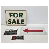 Assorted Metal Signs