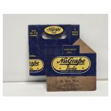 NuGrape Soda 6 Pack Cardboard Carrier