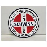 Schwinn Bicycles Enameled Round Sign