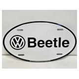 Volkswagen Embossed Metal License Plate