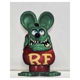 Rat Fink Enameled Sign