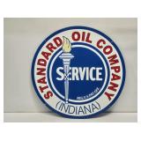 Standard Oil Company DSP Round Sign
