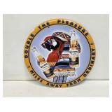 Corona Beer Embossed Metal Round Sign