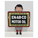 En-Ar-Co Motor Oil Enameled Sign