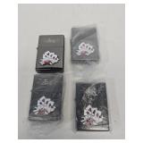 4 Brand New Sailor Jerry Zippo Style Lighters