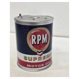 RPM Supreme Motor Oil Can Radio