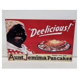 Aunt Jemima Pancakes Enameled Sign