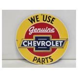 Chevrolet Parts Ande Rooney SSP Round Sign