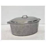 Vintage Cast Aluminum Roaster with Lid
