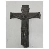 Early Cast Metal INRI Crucifix