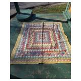 Early Hand Stitched Quilt