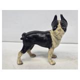 Boston Terrier Cast Iron Doorstop Coin Bank