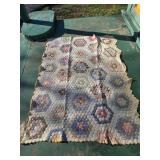 Early Hand Stitched Quilt