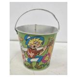 Vintage Metal Child's Sand Pail