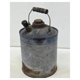 Primitive 1 Gallon Metal Kerosene Can
